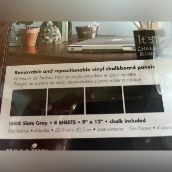 Chalkboard peel & stick tiles (4) - Picture 2 of 3